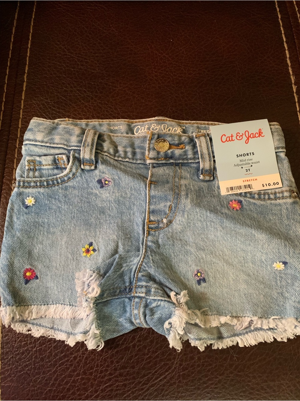 Cat & Jack NWT’s girl’s size 2T jean shorts